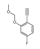 Benzene, 1-ethynyl-4-fluoro-2-(methoxymethoxy)- (9CI)结构式