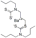Bis(dibutyldithiocarbamic acid)barium salt Structure