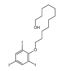 11-(2,4,6-triiodophenoxy)undecan-1-ol Structure