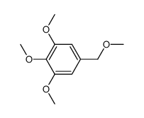 1,2,3-trimethoxy-5-(methoxymethyl)benzene结构式