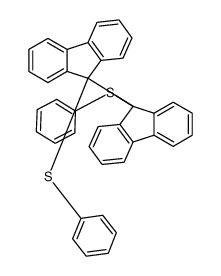 9,9'-bisphenylthio-9,9'bifluorenyl结构式