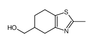 4,5,6,7-tetrahydro-2-methylbenzothiazole-5-methanol Structure