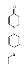 4'-(ethylthio)-4H,4'H-[1,1'-bipyridin]-4-one结构式