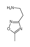 2-(5-methyl-1,2,4-oxadiazol-3-yl)ethanamine(SALTDATA: HCl)结构式