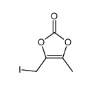 4-(iodomethyl)-5-methyl-1,3-dioxol-2-one结构式