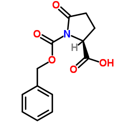 1-[(Benzyloxy)carbonyl]-5-oxo-L-proline Structure