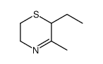 6-ethyl-5-methyl-3,6-dihydro-2H-1,4-thiazine Structure