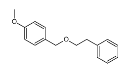 1-methoxy-4-(2-phenylethoxymethyl)benzene结构式