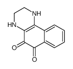 1,2,3,4-tetrahydrobenzo[f]quinoxaline-5,6-dione Structure