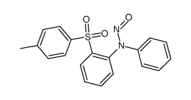 nitroso-phenyl-[2-(toluene-4-sulfonyl)-phenyl]-amine Structure