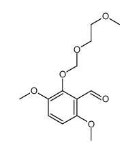 3,6-dimethoxy-2-(2-methoxyethoxymethoxy)benzaldehyde Structure