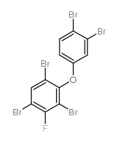 3-fluoro-2,3',4,4',6-pentabromodiphenyl ether Structure