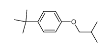 (4-tert-butyl-phenyl)-isobutyl ether Structure