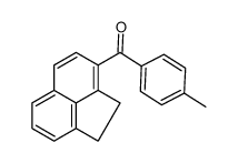 1,2-dihydroacenaphthylen-3-yl-(4-methylphenyl)methanone结构式