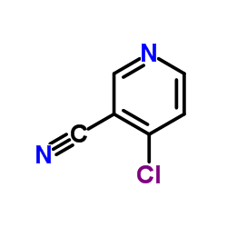 4-氯-3-氰基吡啶结构式