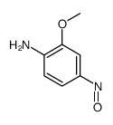 Benzenamine,2-methoxy-4-nitroso-结构式