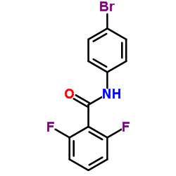 N-(4-Bromophenyl)-2,6-difluorobenzamide Structure