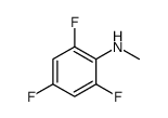 Benzenamine, 2,4,6-trifluoro-N-methyl Structure