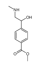 methyl 4-[1-hydroxy-2-(methylamino)ethyl]benzoate结构式