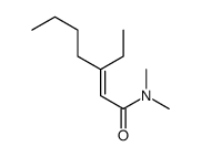 3-ethyl-N,N-dimethylhept-2-enamide Structure