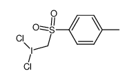 (dichloroiodanyl-methyl)-p-tolyl sulfone Structure