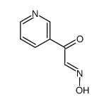 2-hydroxyimino-1-(3-pyridyl)-1-ethanone结构式