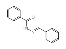 N-(benzylideneamino)benzamide Structure