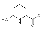 6-甲基哌啶-2-羧酸结构式