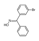 syn-phenyl-(3-bromo-phenyl)-ketoxime Structure