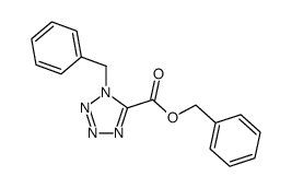 benzyl 1-benzyltetrazole-5-carboxylate结构式
