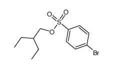 4-bromo-benzenesulfonic acid-(2-ethyl-butyl ester) Structure