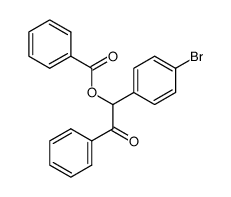1-(4-bromophenyl)-2-oxo-2-phenylethyl benzoate Structure