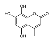 Coumarin, 5,7,8-trihydroxy-4-methyl- (6CI) picture
