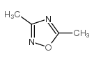 3,5-二甲基-1,2,4-噁二唑结构式