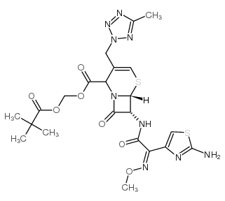 2-Cefteram Pivoxil, 1:1 mixture with Cefteram Pivoxil (C244300) Structure