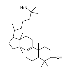 25-aminolanosterol Structure