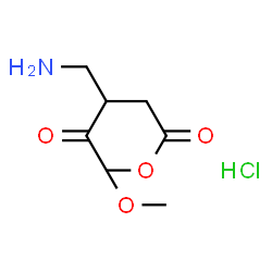 Butanedioic acid, (aminomethyl)-, dimethyl ester, hydrochloride (9CI)结构式