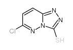 6-氯[1,2,4]噻唑并[4,3-b]吡嗪-3-硫醇结构式