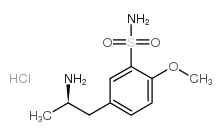 5 [(R)-(2-氨基丙基)]-2-甲氧基苯磺酰胺盐酸盐结构式