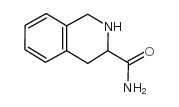 1,2,3,4-四氢异喹啉-3-甲酰胺结构式