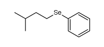 isopentyl-phenyl selenide Structure