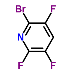 2-bromo-3,5,6-trifluoropyridine Structure