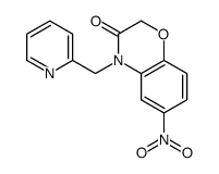 6-硝基-4-(吡啶-2-甲基)-1,4-苯并噁嗪-3(4h)-酮结构式