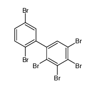 1,2,3,4-tetrabromo-5-(2,5-dibromophenyl)benzene Structure