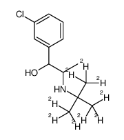 Dihydrobupropion-d9 Structure