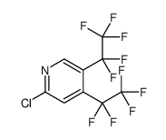 2-Chloro-4,5-bis(pentafluoroethyl)pyridine Structure