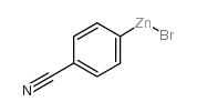 4-氰基苯基溴化锌结构式