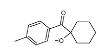 (1-hydroxy-cyclohexyl)-p-tolyl ketone Structure