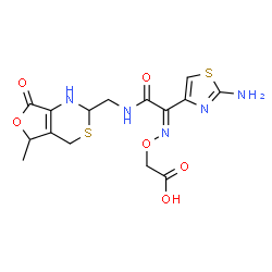 头孢克肟EP杂质B结构式