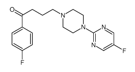 1-(4-fluorophenyl)-4-(4-(5-fluoro-2-pyrimidinyl)-1-piperazinyl)butan-1-one结构式
